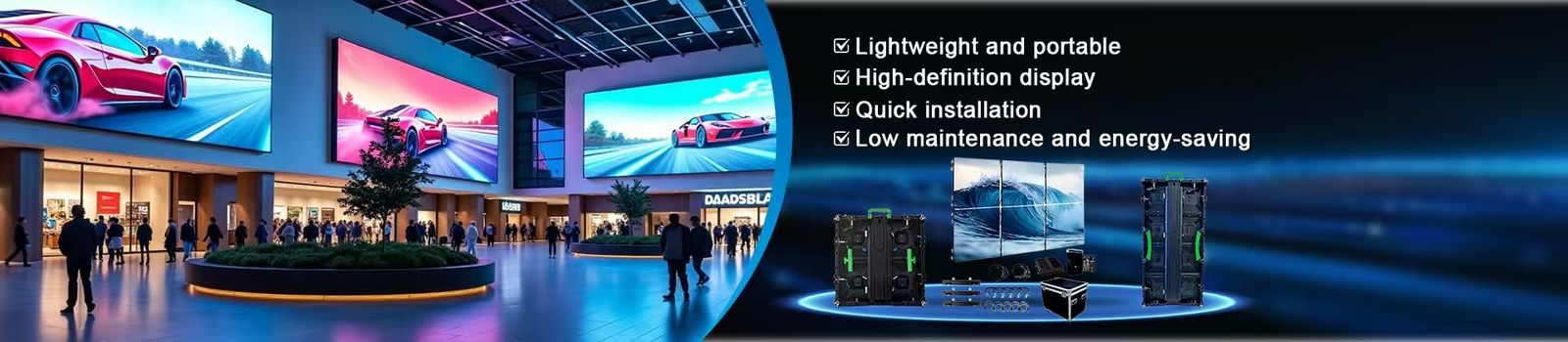 شاشة عرض LED الخارجية