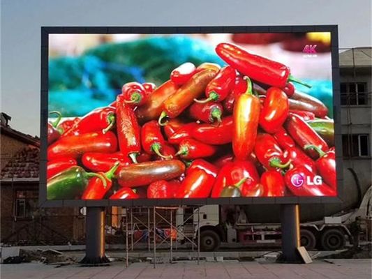لوحة العرض الرقمية LED للخارج P6 IP65 نسبة تباين عالية