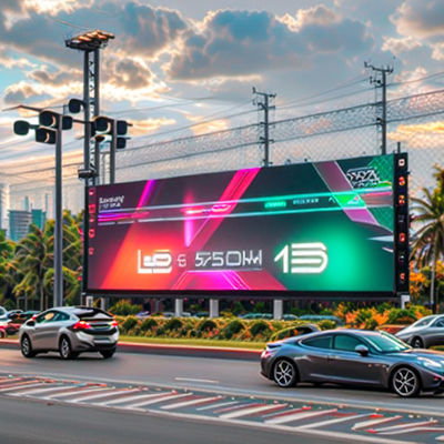 إعلانات خارجية بـ LED إعلانية شاشة عرض استئجار 3840 X 2160 معدل تحديث