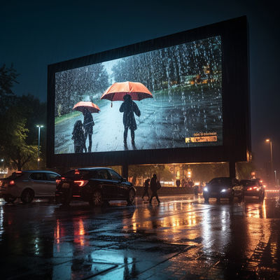 معلّق P5 في الهواء الخارجي مضاد للماء شاشة LED 5500nit-8500nit