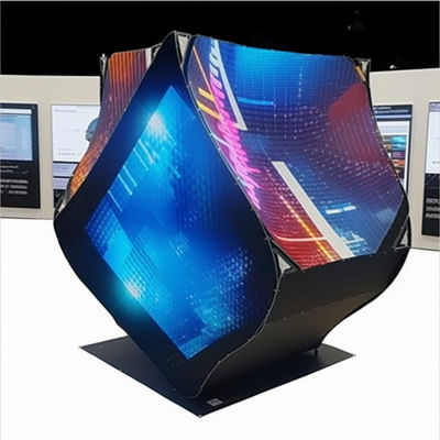 شاشة LED مرنة شفافة على الحائط 5500nit-8500nit