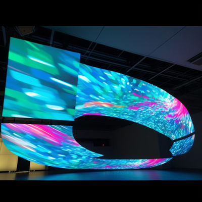 شاشة LED مرنة مخصصة P3.91 شاشة LED إبداعية ROHS