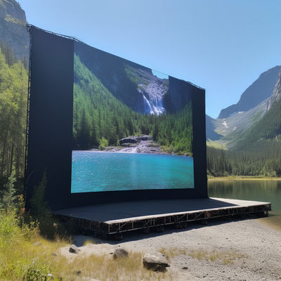 شاشة إعلانية متعددة الأبعاد LED شاشة لوحة اعلانية 2.5mm-10mm Pixel Pitch