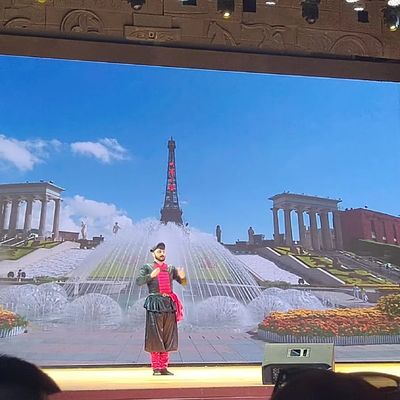شاشة LED ذات لون كامل P4.81 في الهواء الطلق مع علبة الألومنيوم معتمدة من قبل FCC