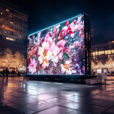 شاشة إعلانات LED مشرقة ضوء عال مع دقة حادة