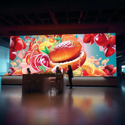 عرض Full Color Gamut 1920 x 1080 داخلي ثابت LED مع مدخل HDMI / DVI / VGA