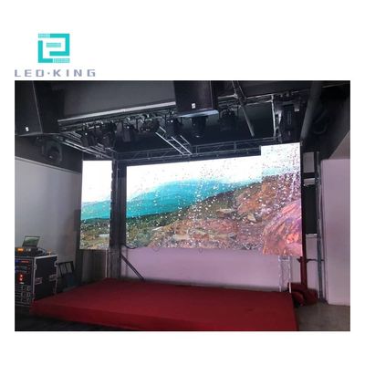 شاشات إشارة رقمية LED داخلية ملونة كاملة ، شاشة LED جدارية للإيجار