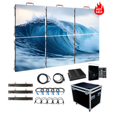 LEDKING 1.53MM مصباح الماس الأسود الداخلي Full Color LED Screen Module 1/40 Scan TV Video Wall