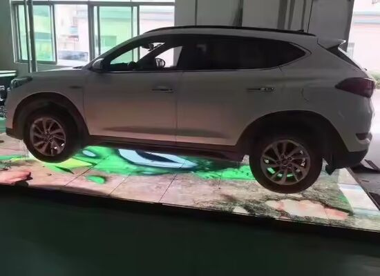 P2.9 جدار فيديو LED تفاعلي مع 800-1000cd / m2 سطوع ومعدل تحديث 3840-7680Hz للمسرح وأرضية الرقص