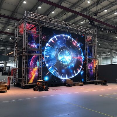 شاشة عرض LED مرنة IP65 مقاومة للماء مع معدل تحديث 3840 هرتز و 100000 ساعة من العمر للاستخدام الداخلي والخارجي