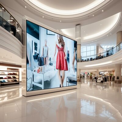 شاشة عرض LED مرنة IP65 مقاومة للماء مع معدل تحديث 3840 هرتز و 100000 ساعة من العمر للاستخدام الداخلي والخارجي