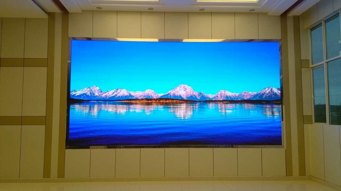 شاشة DVI P2 LED خفيفة الوزن في الداخل شاشة عرض LED كامل اللون