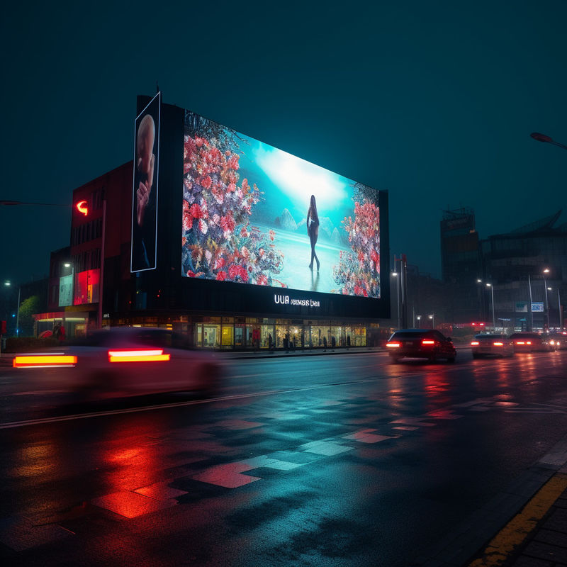 شاشة LED مستأجرة P 3.91 ثابتة كاملة الألوان مع تصميم سلس وخفيف الوزن