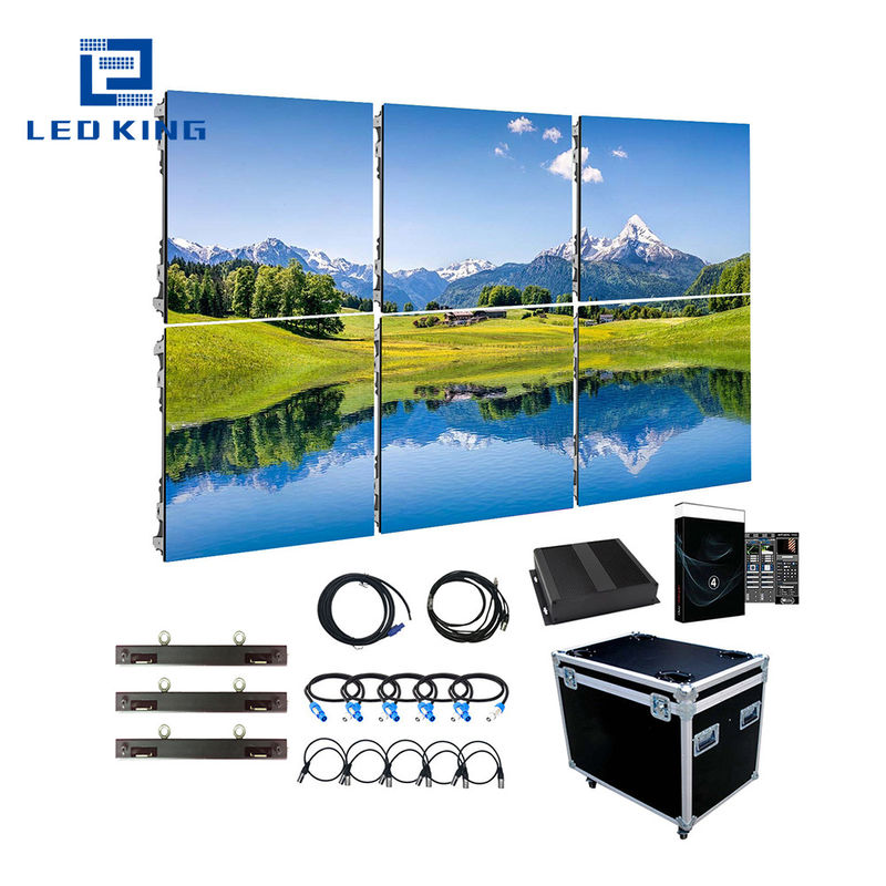 تكنولوجيا الشاشة LED عالية الوضوح في الداخل شاشة LED ثابتة مع 800nits الوضوح وتزويد الكهرباء AC 110-240V