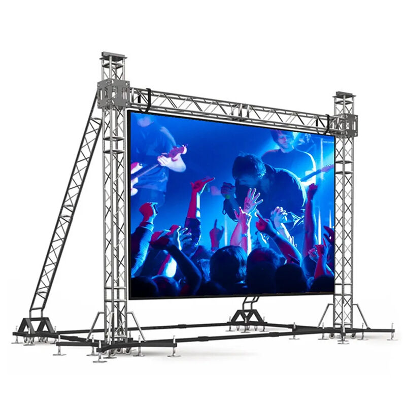 بيع بالجملة 3.91mm Pixel Pitch IP65 Waterproof LED Video Wall مع معدل تحديث 3840-7680Hz للإعلانات والفعاليات الخارجية