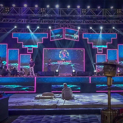 OEM عرض LED عالي الوضوح تأجير شاشة LED خارجية P3