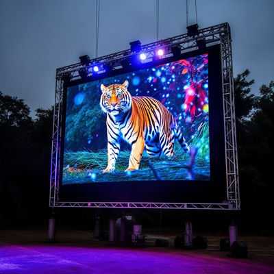 خارجية LED بدون خيط جدار الفيديو الإيجار سطوع عالية P4.81