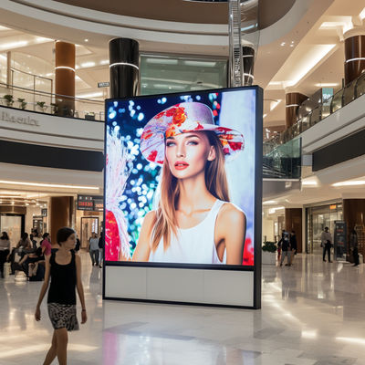 إعلانات LED الرقمية مخصصة لوحة إعلانات IP65 2.5mm-10mm Pixel Pitch