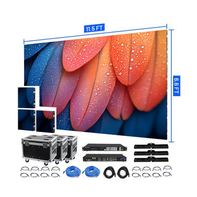 شاشات استئجار LED في الهواء الطلق P4.81 SMD2020 تشكيل البكسل مع تباين عال