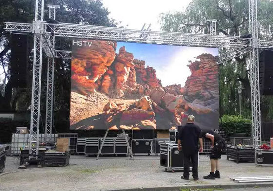 4m X 3m P2.6 P3.9 DJ LED Pixel Screen في الهواء الطلق مقاوم للماء خلفية الزفاف الإيجار LED Display لوحة الحائط الفيديو
