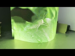 P4 LED خارجية لوحة إعلانية رقمية 3840 هرتز معدل تحديث مخصص