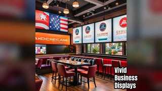 شاشة LED ذات شكل مخصص للأعمال